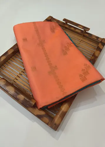 Creamy Peach Vegan Silk