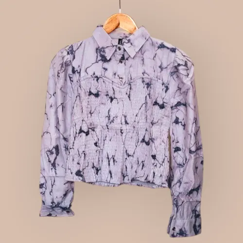 Marble Corset Shirt