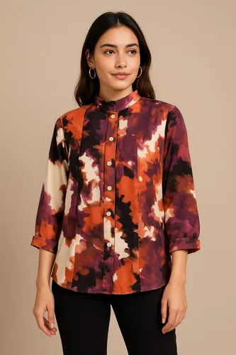 Swirl & Sway Statement Shirt – Artistic Chaos, Styled Cool