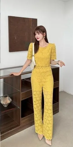 Dress Up Diva Laced in Luxe Co-ord Set – 6 Vibrant Shades