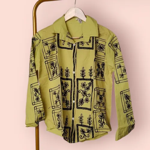 Boho Chic Embroidered Shirts