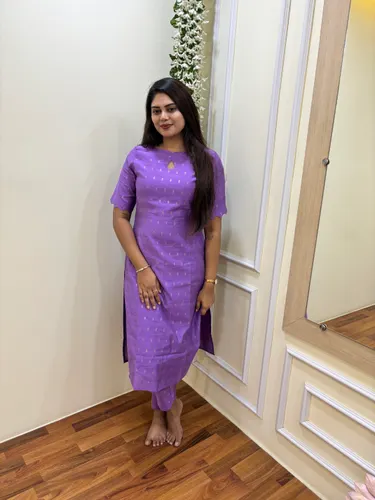 Purple Co Ords  Raw Silk