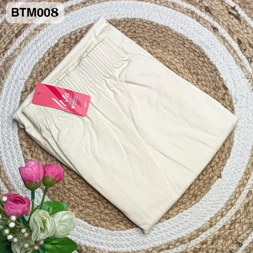 Liva kurti pant - BTM008 / Off-white 