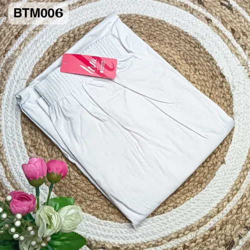 Liva kurti pant - BTM006 / White