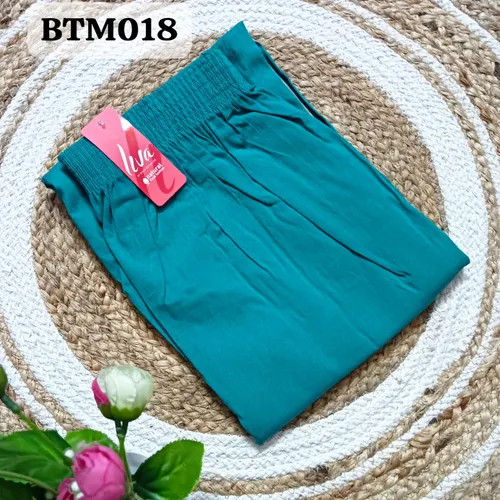 Liva kurti pant - BTM018 / Rama green 
