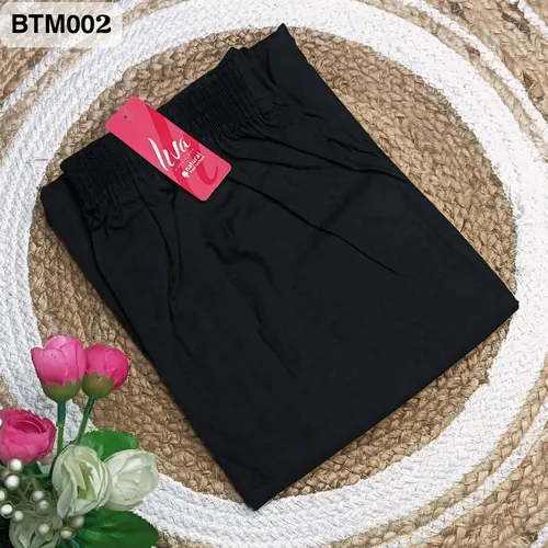 Liva kurti pant - BTM002 / Black 