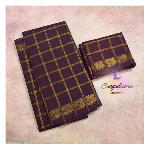 Dark brown pavithra zarikattam