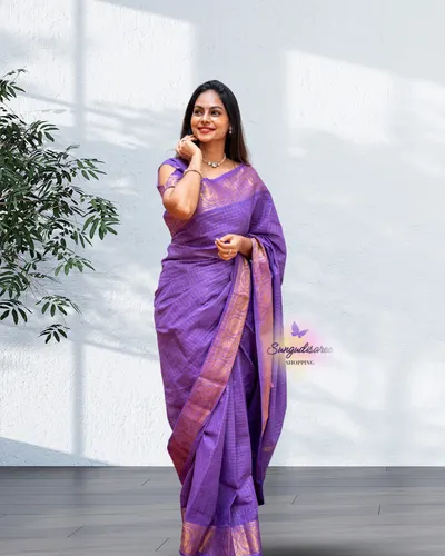 Dark Lavender Diwali special