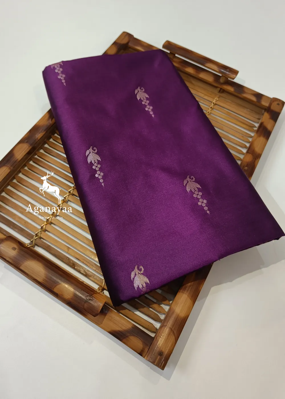 Purple Vegan Silk