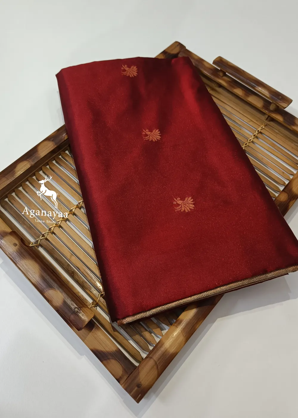 Brick Red Vegan Silk
