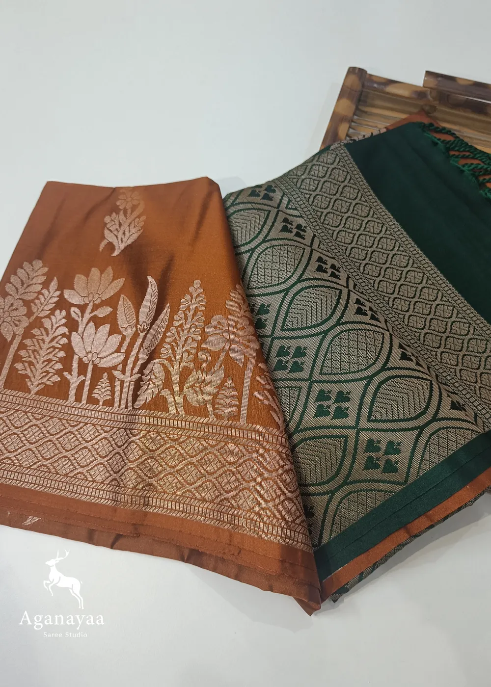 Honey Brown Vegan Silk