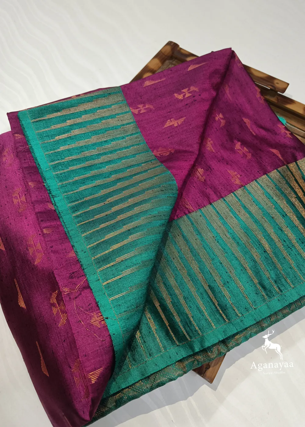 Vadamalli Vegan Raw Silk