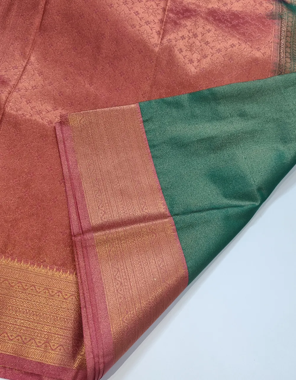 Green Tissue Silk