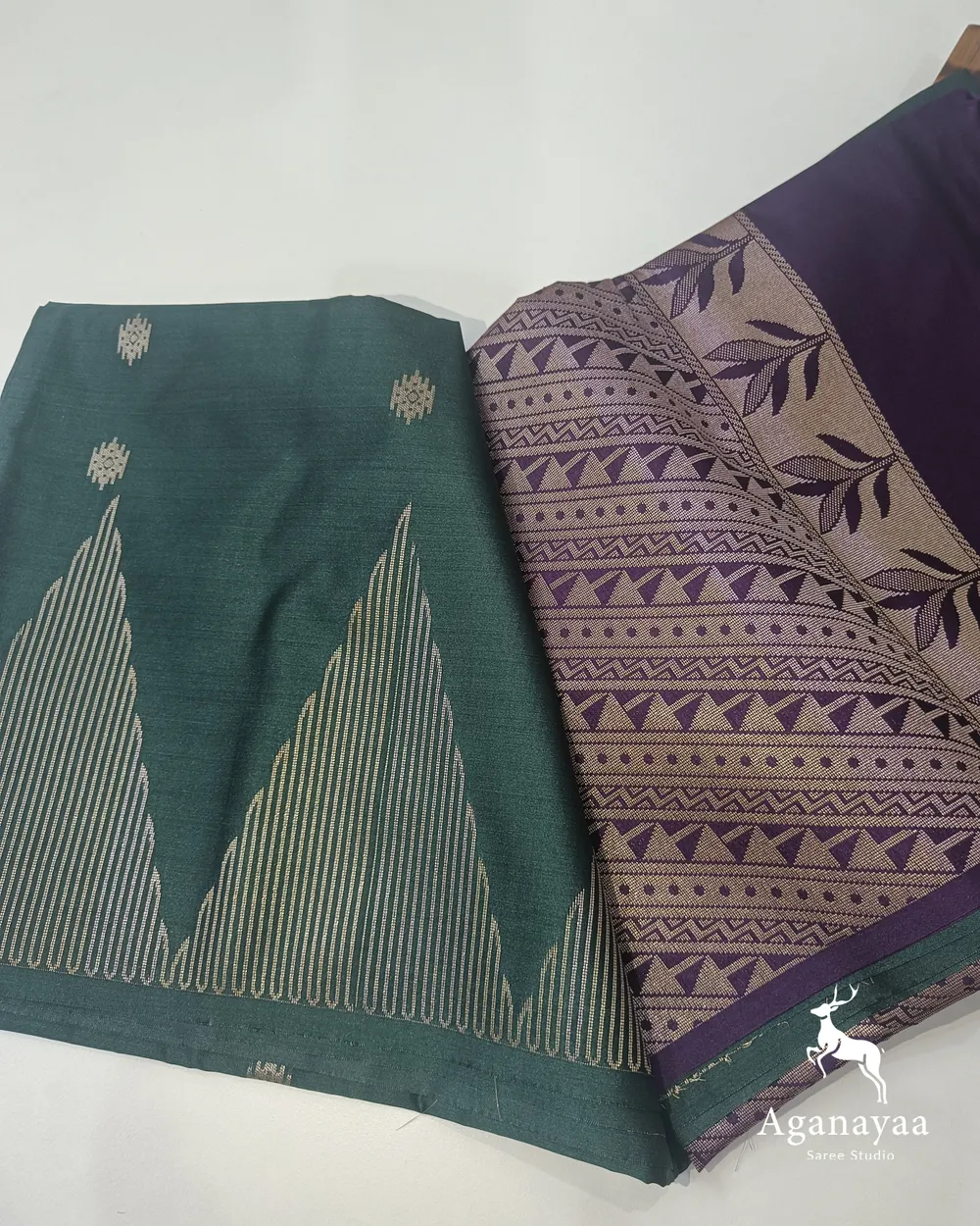 Deep Bottle Green Vegan in Tower Border