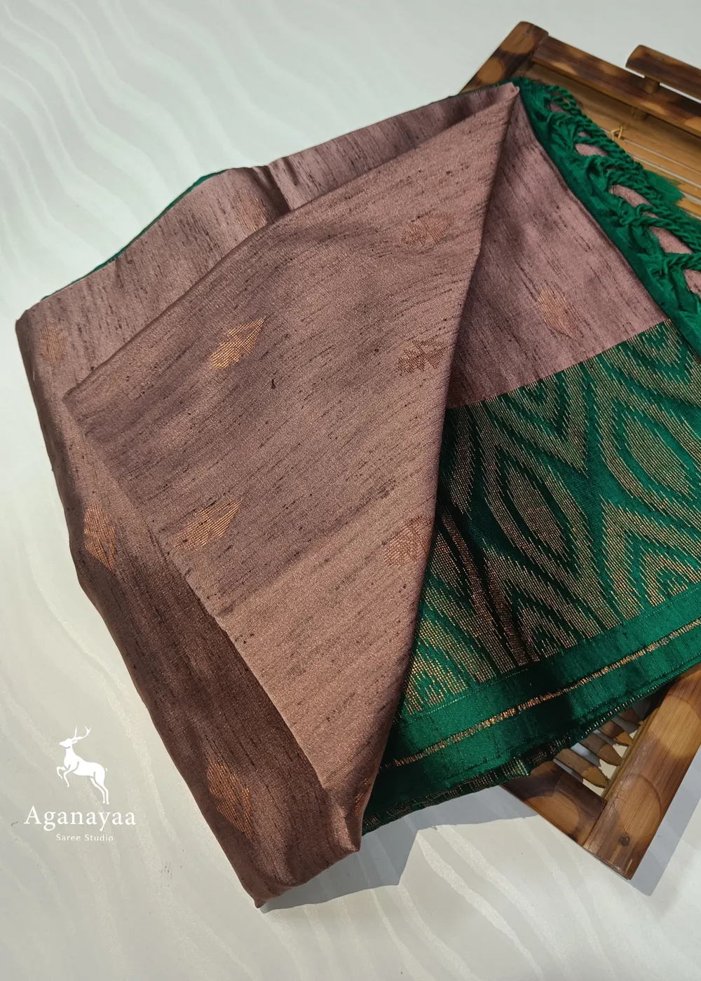 Onion Pink Vegan Raw Silk