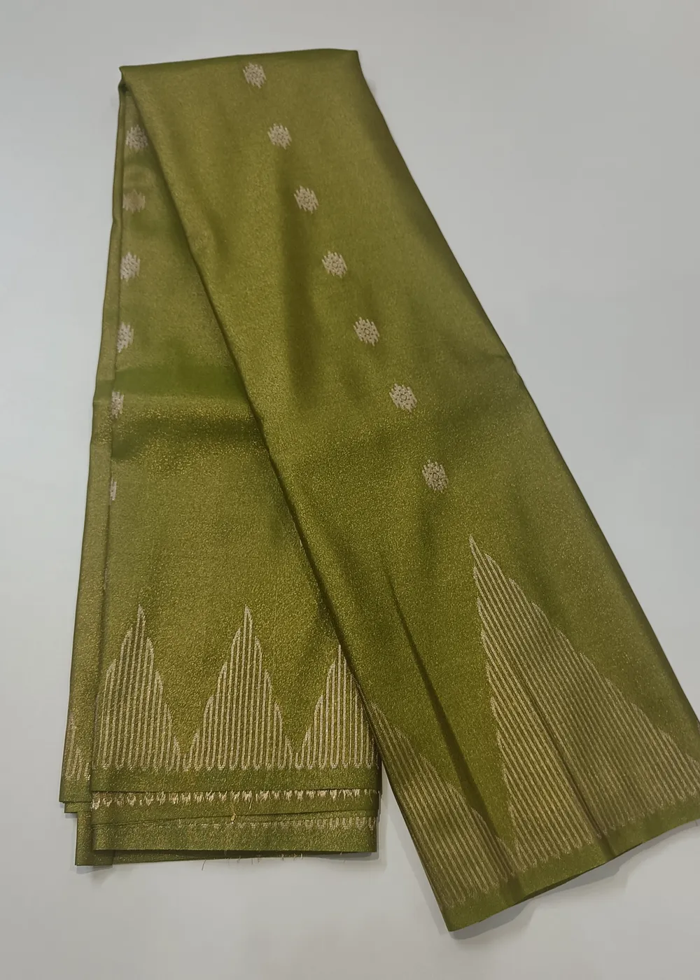 Green Tissue Silk