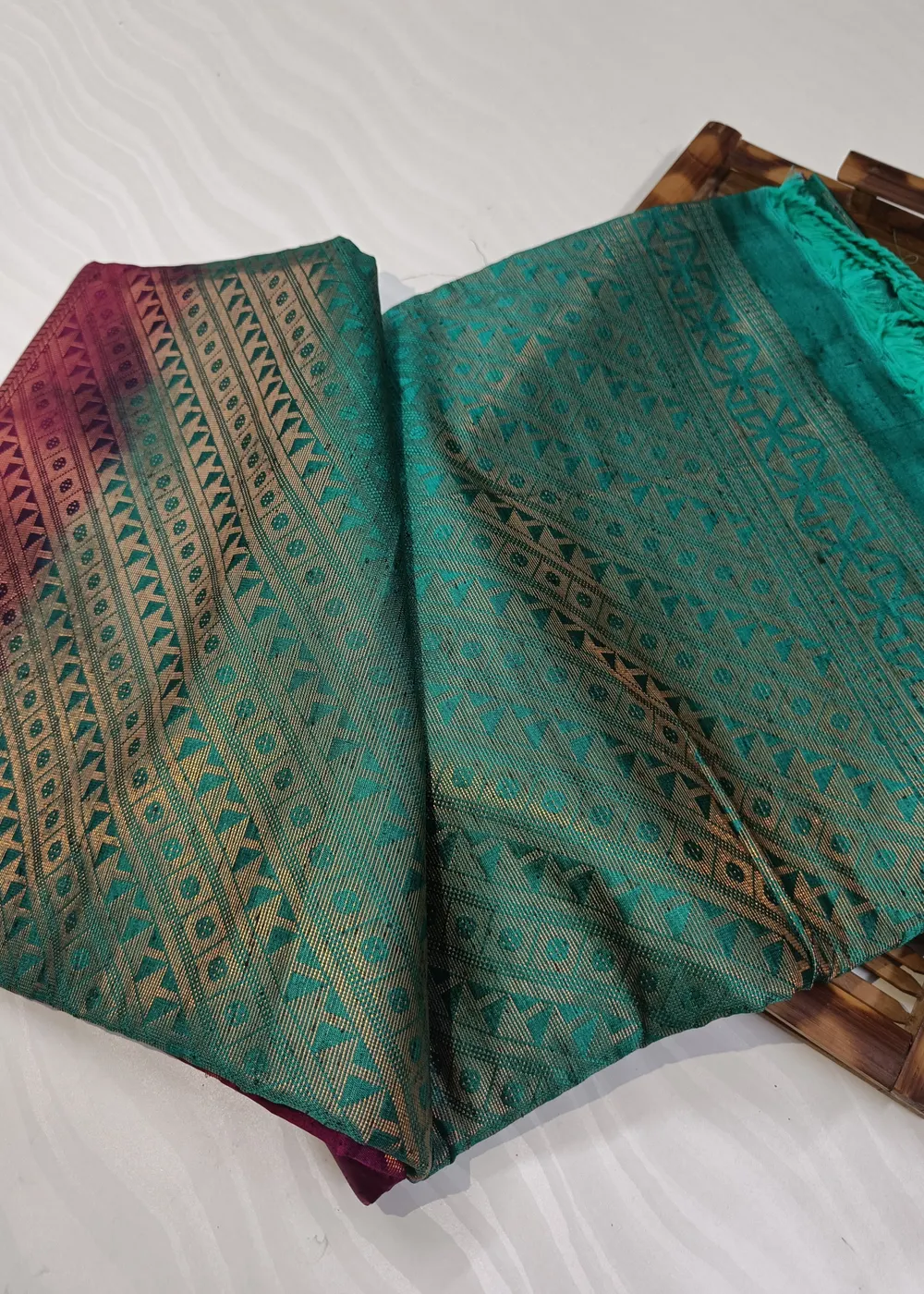 Vadamalli Vegan Raw Silk