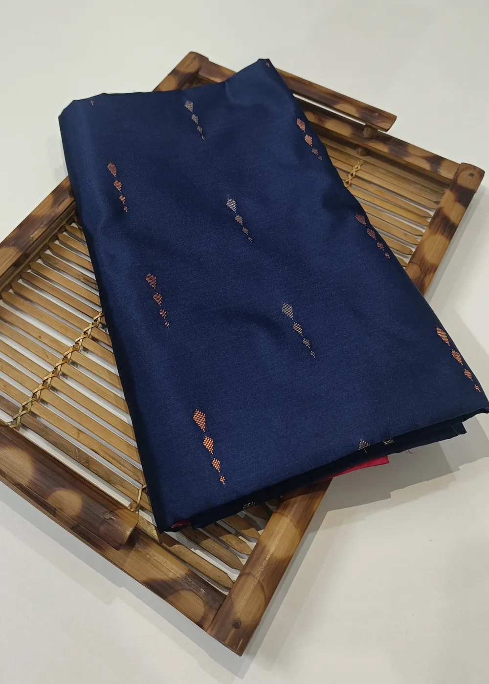 Deep Blue Vegan Silk