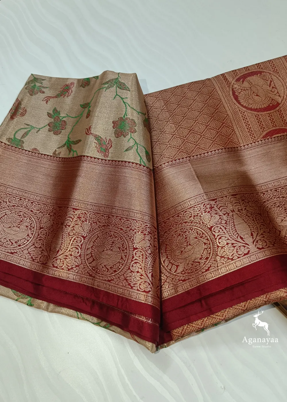 Pastel Creamy Tissue Silk