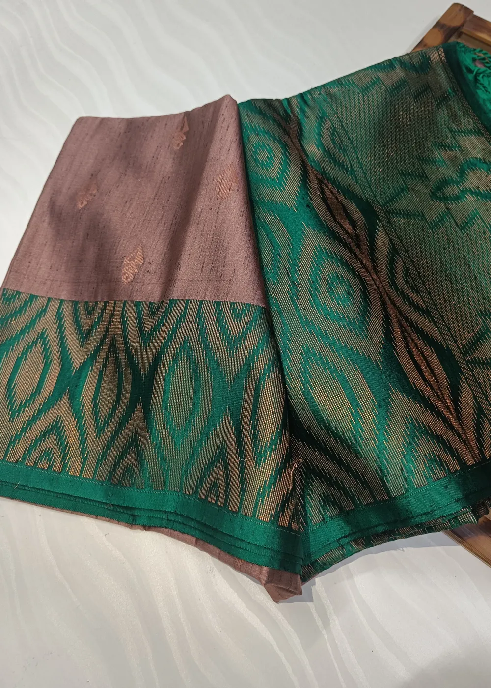 Onion Pink Vegan Raw Silk