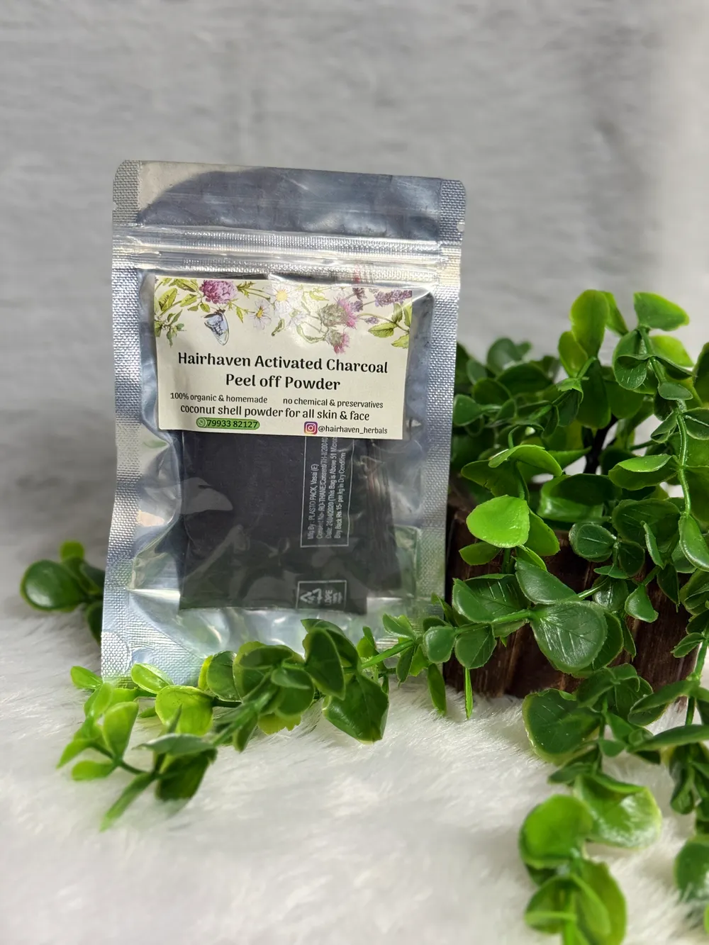 Charcoal Peel Off Powder