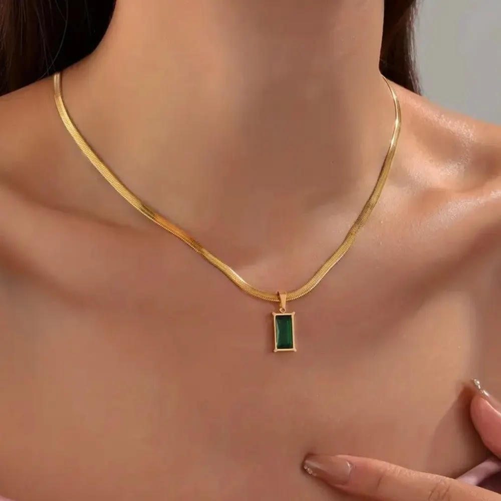 Green stone