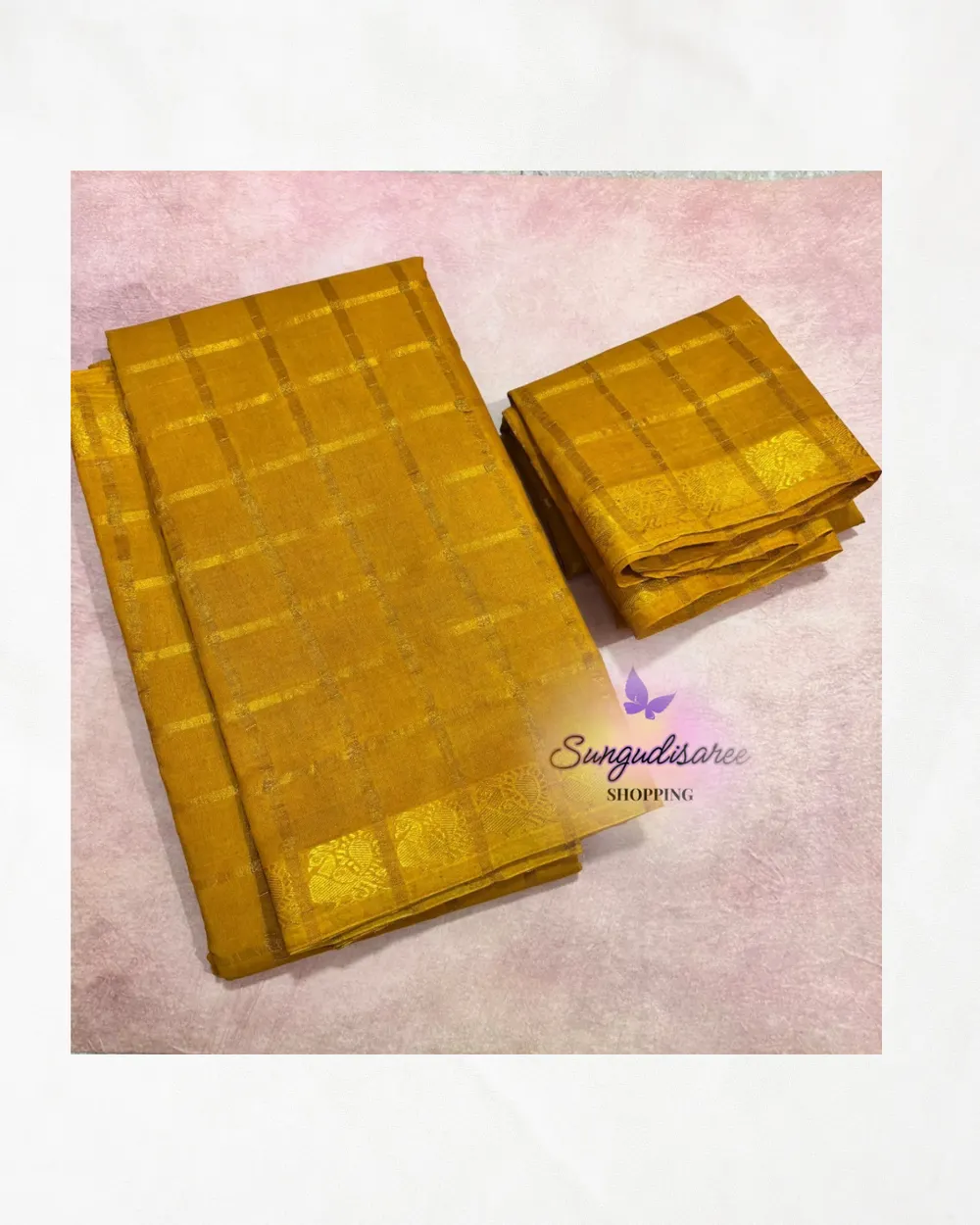 Mustard pavithra sungudi