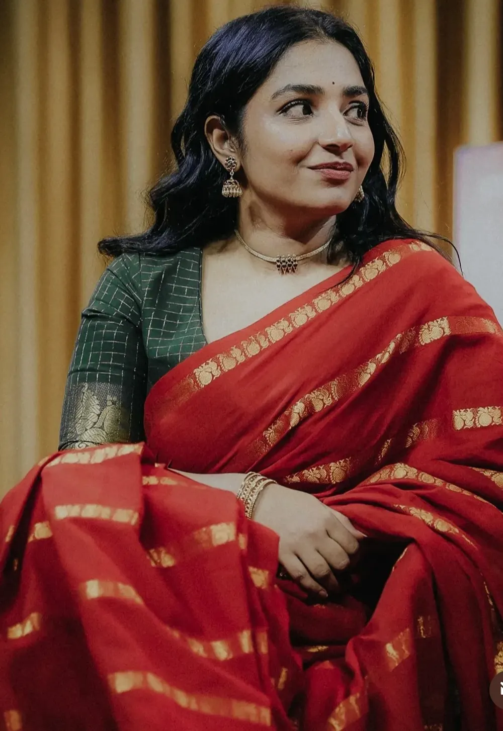 Rajisha Inspired velthari saree
