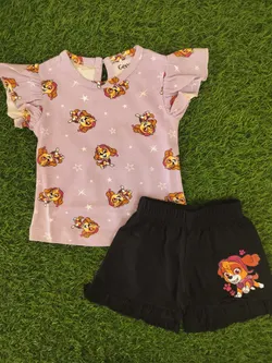 Paw_Patrol Frill Shorts Sets GFS005