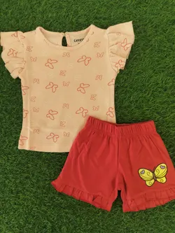 Butterfly Frill Shorts Sets GFS002
