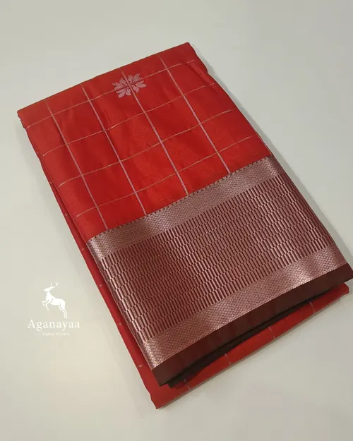 Chilly Red Zari Kattam