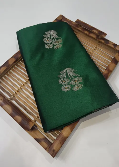 Heritage Green Vegan Silk