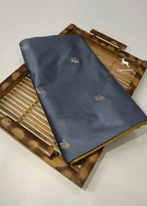 Elephant Grey Vegan Silk 