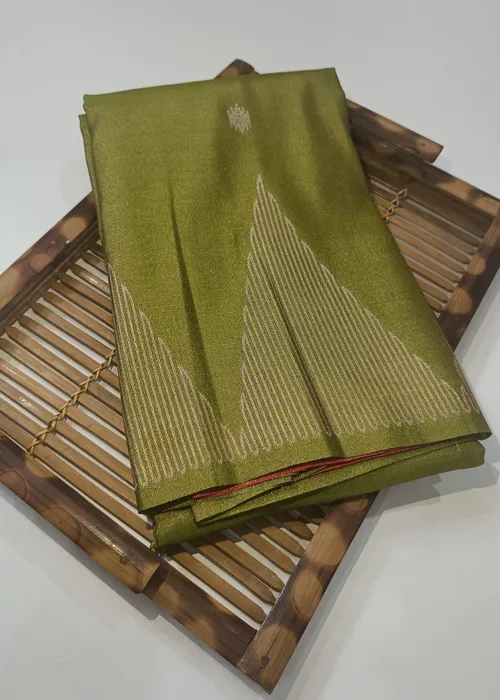 Green Tissue Silk