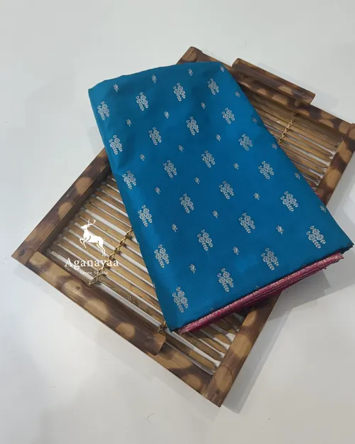 Teal Blue Thousand Buttas