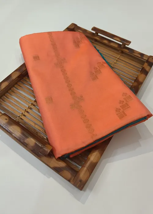 Creamy Peach Vegan Silk