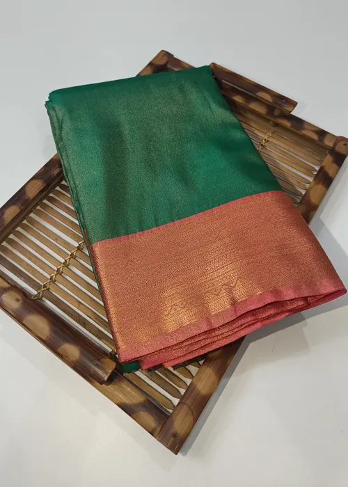 Green Tissue Silk
