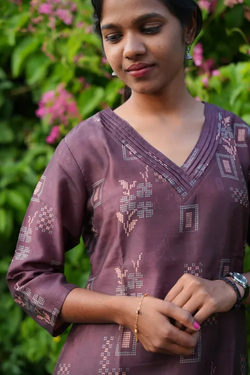 Chanderi silk-A01740