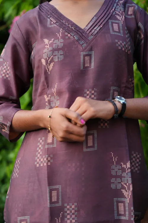 Chanderi silk-A01740