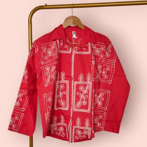 Boho Chic Embroidered Shirts