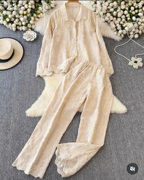 Dress Up Diva Royal Threads Embroidered Co-ord Set