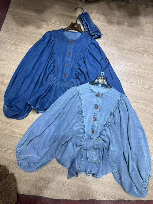 Dress Up Diva Belle Bow Denim Blouse