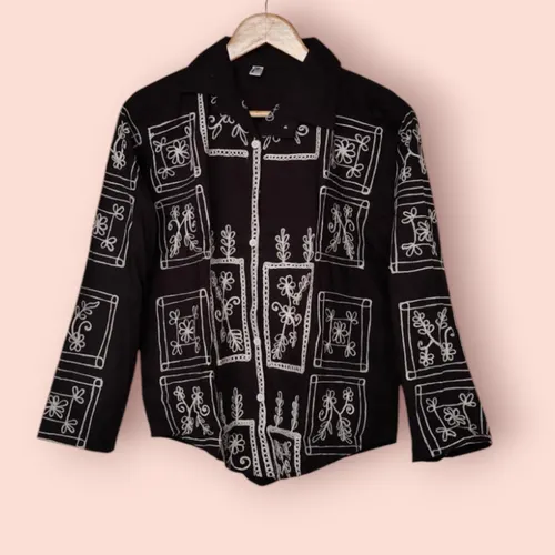 Boho Chic Embroidered Shirts