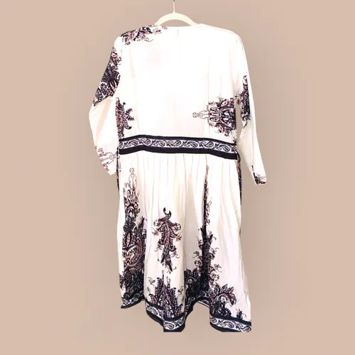 Indie Whirl Cotton Short Dress