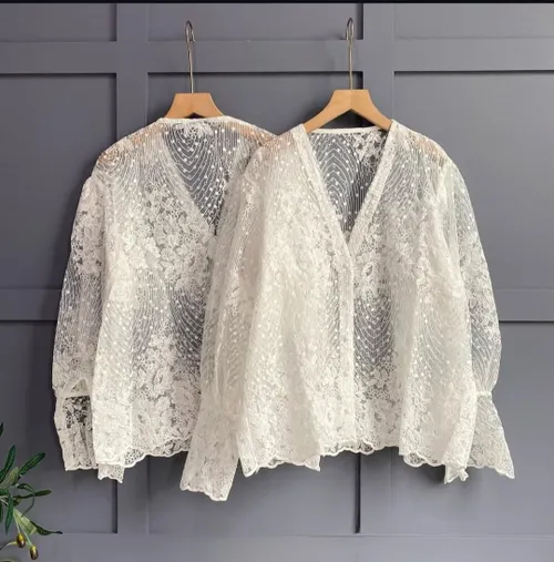 Dress Up Diva Ivory Bloom Luxe Lace Top