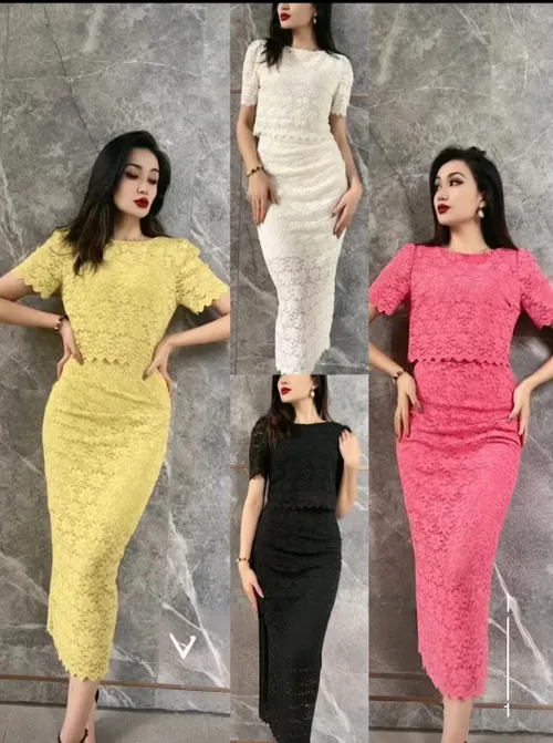 Dress Up Diva Lace Affair Co-ord Set – 6 Luxe Colours