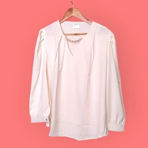 Soft Power – Chain Detail Blouse
