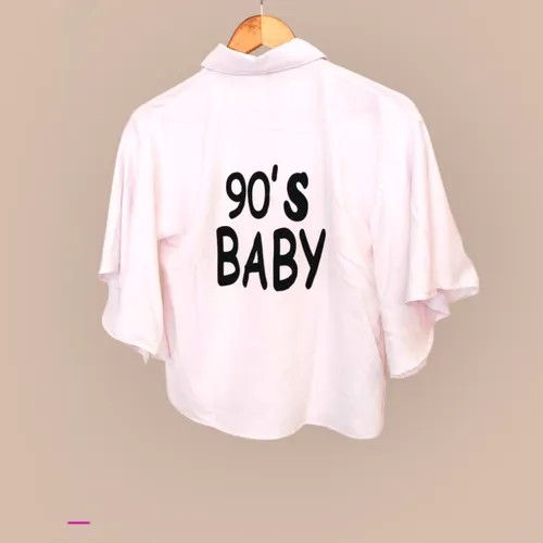 90’s Baby Oversized Bell Sleeve Shirt – Born to Stand Out
