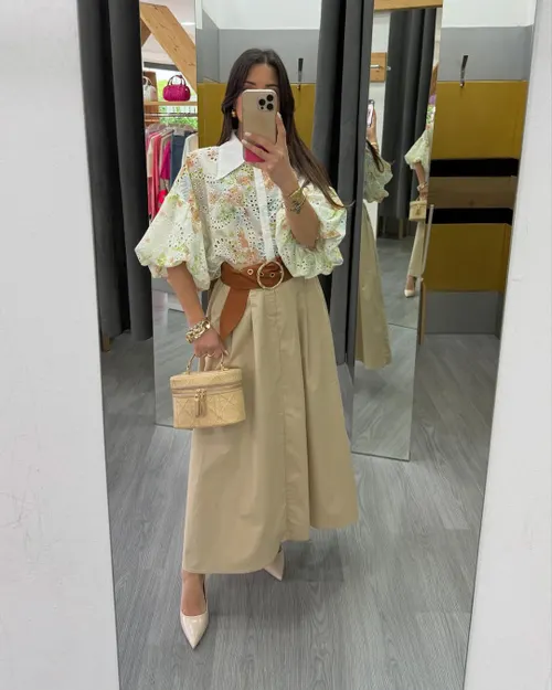 Dress Up Diva Garden Whisper Schiffli Shirt – 4 Luxe Florals