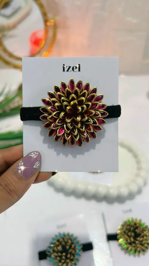 Floral hairties